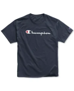Champion Men's Script Logo T-Shirt -Champion Online 11381344 fpx