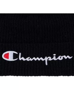 Champion Men's Script-Logo Beanie -Champion Online 15351115 fpx