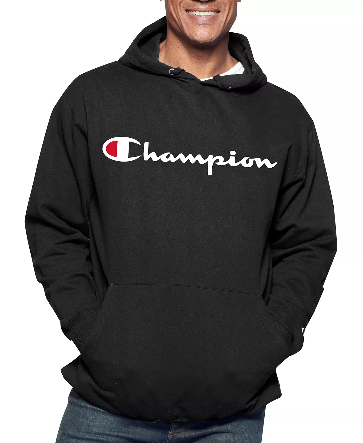 Champion Men's Logo-Print Hoodie 3 Champion Men's Logo-Print Hoodie