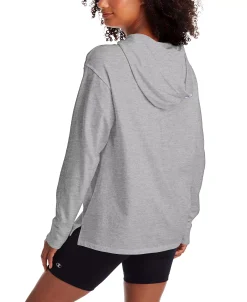 Champion Women's Cotton Logo Hoodie 9 Champion Women's Cotton Logo Hoodie -Champion Online 19683600 fpx