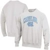 Champion Men's Gray North Carolina Tar Heels Arch Over Logo Reverse Weave Pullover Sweatshirt -Champion Online 20147263 fpx