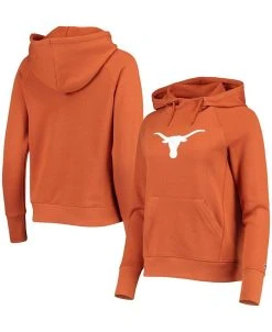 Champion Women's Texas Orange Texas Longhorns Arch Team Logo Pullover Hoodie