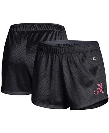 Champion Women's Black Alabama Crimson Tide Mesh Shorts 4 Champion Women's Black Alabama Crimson Tide Mesh Shorts - Image 2