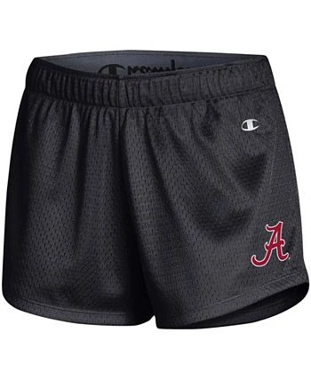 Champion Women's Black Alabama Crimson Tide Mesh Shorts 5 Champion Women's Black Alabama Crimson Tide Mesh Shorts - Image 3