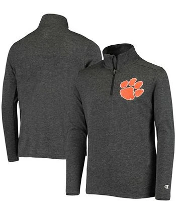 Champion Youth Boys Black Clemson Tigers Field Day Quarter-Zip Jacket 4 Champion Youth Boys Black Clemson Tigers Field Day Quarter-Zip Jacket - Image 2