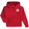 Champion Youth Scarlet Nebraska Huskers Pack And Go Quarter-Zip Windbreaker Jacket 1 Champion Youth Scarlet Nebraska Huskers Pack And Go Quarter-Zip Windbreaker Jacket -Champion Online 20558314 fpx