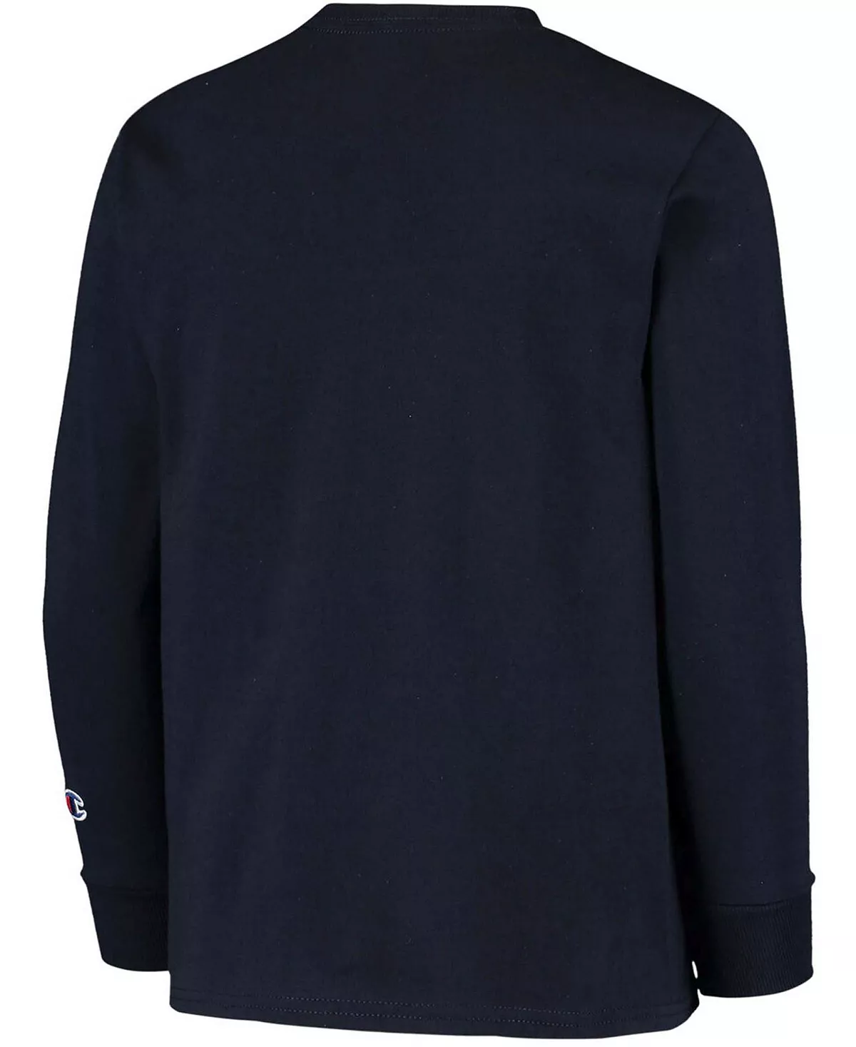 Champion Youth Navy Michigan Wolverines Lockup Long Sleeve T-shirt 6 Champion Youth Navy Michigan Wolverines Lockup Long Sleeve T-shirt - Image 4