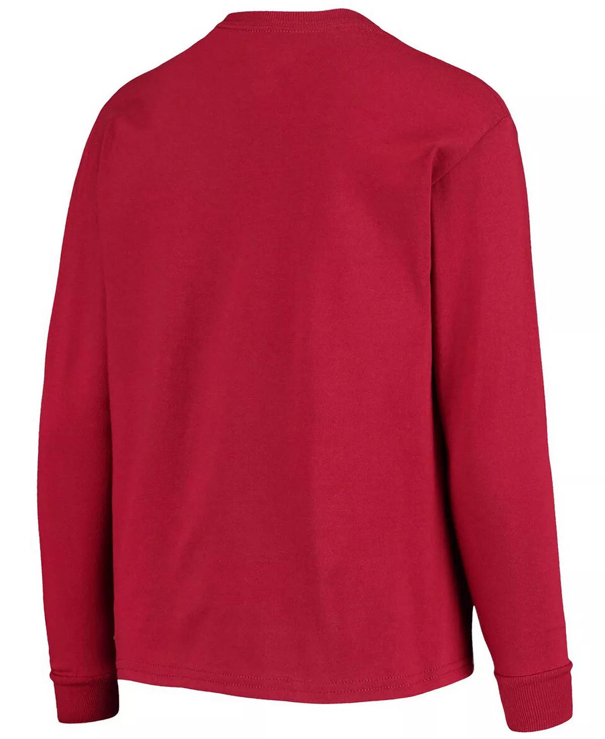 Champion Youth Cherry Temple Owls Lockup Long Sleeve T-shirt 6 Champion Youth Cherry Temple Owls Lockup Long Sleeve T-shirt - Image 4