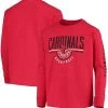 Champion Youth Red Louisville Cardinals Basketball Long Sleeve T-shirt 2 Champion Youth Red Louisville Cardinals Basketball Long Sleeve T-shirt -Champion Online 20563983 fpx