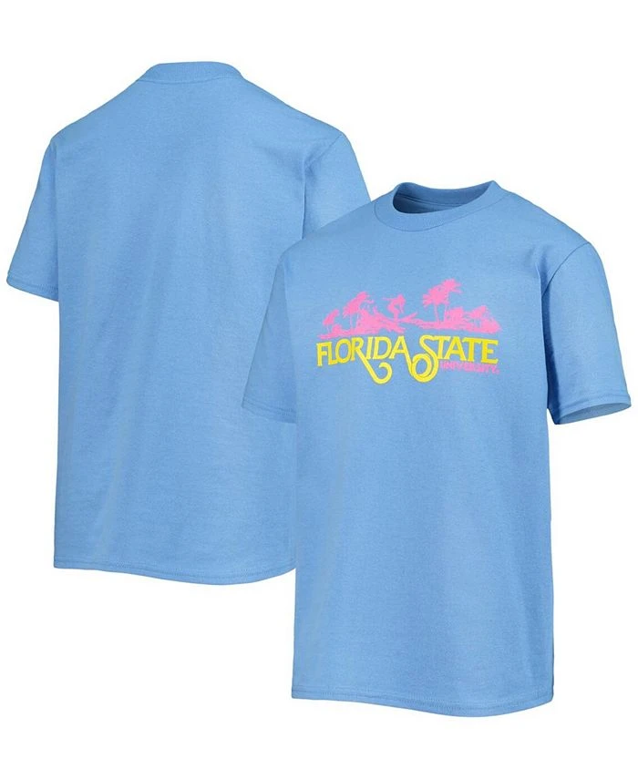 Champion Youth Light Blue Florida State Seminoles Beach Club Palm Trees T-shirt 3 Champion Youth Light Blue Florida State Seminoles Beach Club Palm Trees T-shirt