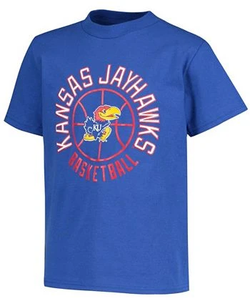 Champion Youth Royal Kansas Jayhawks Basketball T-shirt 5 Champion Youth Royal Kansas Jayhawks Basketball T-shirt - Image 3