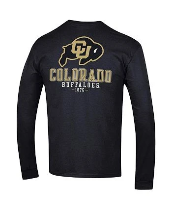 Champion Men's Black Colorado Buffaloes Team Stack Long Sleeve T-shirt 4 Champion Men's Black Colorado Buffaloes Team Stack Long Sleeve T-shirt - Image 2