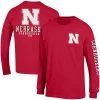 Champion Men's Scarlet Nebraska Huskers Team Stack Long Sleeve T-shirt 1 Champion Men's Scarlet Nebraska Huskers Team Stack Long Sleeve T-shirt -Champion Online 20769715 fpx