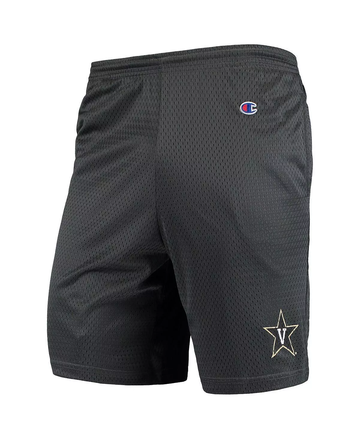 Champion Men's Charcoal Vanderbilt Commodores College Mesh Shorts 3 Champion Men's Charcoal Vanderbilt Commodores College Mesh Shorts