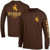 Champion Men's Brown Wyoming Cowboys Team Stack Long Sleeve T-shirt 2 Champion Men's Brown Wyoming Cowboys Team Stack Long Sleeve T-shirt -Champion Online 21019940 fpx