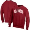 Champion Men's Crimson Alabama Crimson Tide Arch Reverse Weave Pullover Sweatshirt -Champion Online 21130722 fpx
