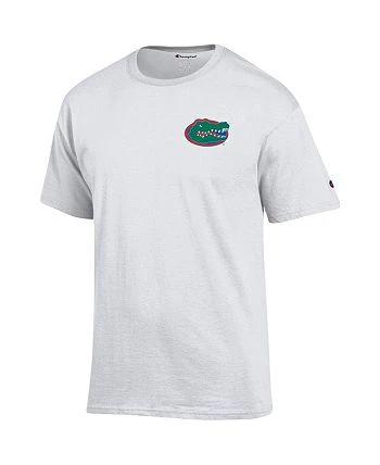 Champion Men's White Florida Gators Stack 2-Hit T-shirt 5 Champion Men's White Florida Gators Stack 2-Hit T-shirt - Image 3