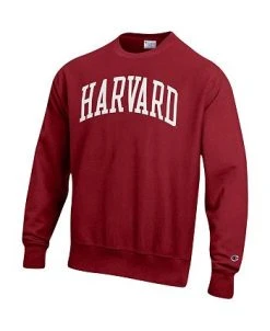 Champion Men's Crimson Harvard Crimson Arch Reverse Weave Pullover Sweatshirt 9 Champion Men's Crimson Harvard Crimson Arch Reverse Weave Pullover Sweatshirt -Champion Online 21135935 fpx