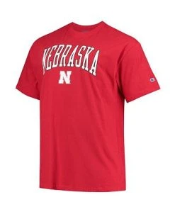 Champion Men's Scarlet Nebraska Huskers Big And Tall Arch Over Wordmark T-shirt 9 Champion Men's Scarlet Nebraska Huskers Big And Tall Arch Over Wordmark T-shirt -Champion Online 21137025 fpx