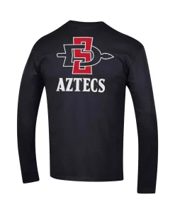 Champion Men's Black San Diego State Aztecs Team Stack Long Sleeve T-shirt 10 Champion Men's Black San Diego State Aztecs Team Stack Long Sleeve T-shirt -Champion Online 21138206 fpx