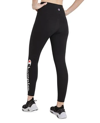 Champion Women's 7/8 Logo Authentic Leggings 4 Champion Women's 7/8 Logo Authentic Leggings - Image 2