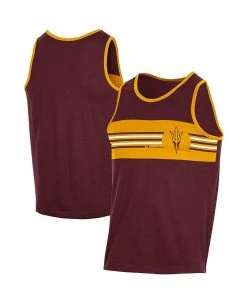 Champion Men's Maroon Arizona State Sun Devils Colorblock Tank Top