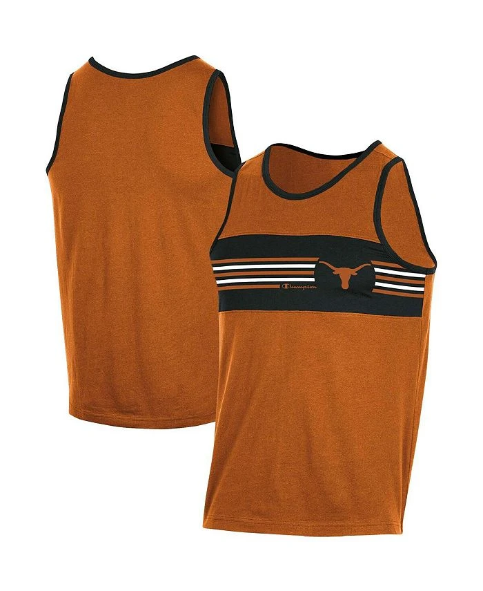 Champion Men's Texas Orange Texas Longhorns Colorblock Tank Top 3 Champion Men's Texas Orange Texas Longhorns Colorblock Tank Top