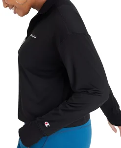 Champion Women's Soft Touch Quarter-Zip Top 8 Champion Women's Soft Touch Quarter-Zip Top -Champion Online 21301196 fpx