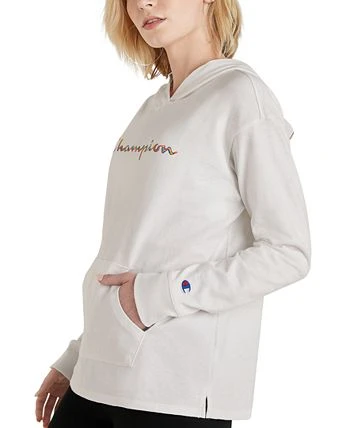 Champion Women's Cotton Logo Hoodie 4 Champion Women's Cotton Logo Hoodie - Image 2