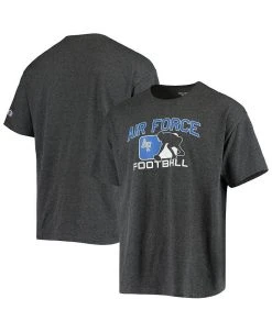 Champion Men's Heather Charcoal Air Force Falcons Football Player T-shirt