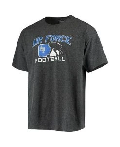 Champion Men's Heather Charcoal Air Force Falcons Football Player T-shirt -Champion Online 21390622 fpx