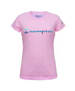 Champion Big Girls Rainbow Script T-shirt -Champion Online 21542256 fpx