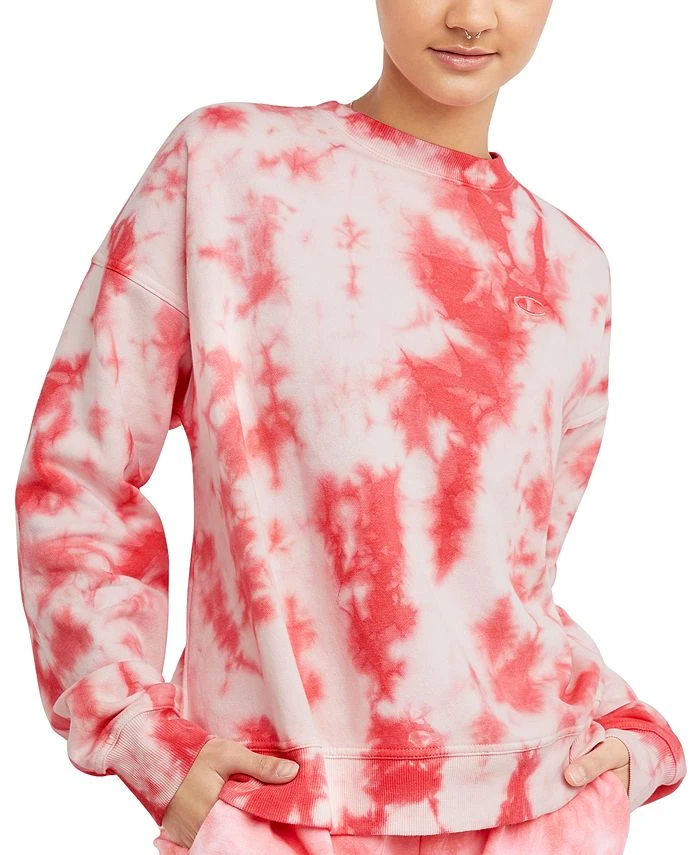 Champion Women's Dip-Dyed Sweatshirt 3 Champion Women's Dip-Dyed Sweatshirt