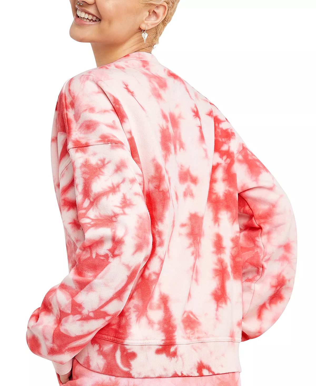 Champion Women's Dip-Dyed Sweatshirt 5 Champion Women's Dip-Dyed Sweatshirt - Image 3