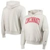 Champion Men's Heathered Oatmeal Cincinnati Bearcats Cincy Arch Pullover Hoodie 2 Champion Men's Heathered Oatmeal Cincinnati Bearcats Cincy Arch Pullover Hoodie -Champion Online 21624489 fpx