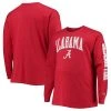 Champion Men's Crimson Alabama Crimson Tide Big And Tall 2-Hit Long Sleeve T-shirt -Champion Online 21624780 fpx
