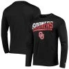 Champion Men's Black Oklahoma Sooners Wordmark Slash Long Sleeve T-shirt 2 Champion Men's Black Oklahoma Sooners Wordmark Slash Long Sleeve T-shirt -Champion Online 21625293 fpx