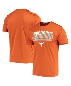 Champion Men's Texas Orange Texas Longhorns Wordmark Slash T-shirt