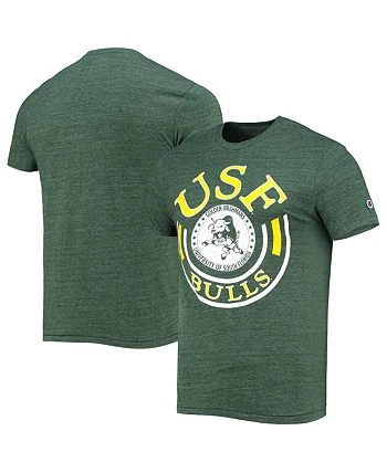 Champion Men's Green South Florida Bulls Vault Tri-Blend T-shirt 4 Champion Men's Green South Florida Bulls Vault Tri-Blend T-shirt - Image 2