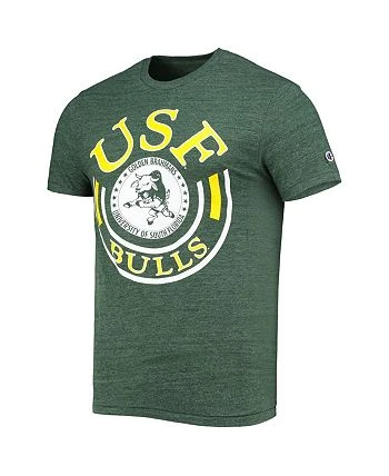 Champion Men's Green South Florida Bulls Vault Tri-Blend T-shirt 5 Champion Men's Green South Florida Bulls Vault Tri-Blend T-shirt - Image 3