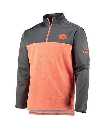 Champion Men's Orange Clemson Tigers Gameday Quarter-Zip Jacket 5 Champion Men's Orange Clemson Tigers Gameday Quarter-Zip Jacket - Image 3