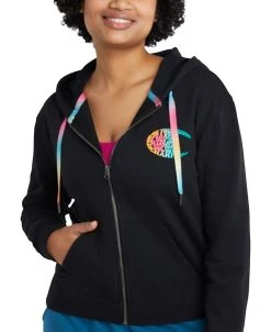 Champion Women's Campus Terry Zippered Hoodie