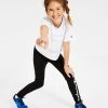 Champion Big Girls Boxy T-Shirt & Script Leggings Separates -Champion Online 21751527 fpx 1
