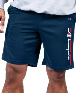Champion Men's Big & Tall Vertical Logo-Print Shorts