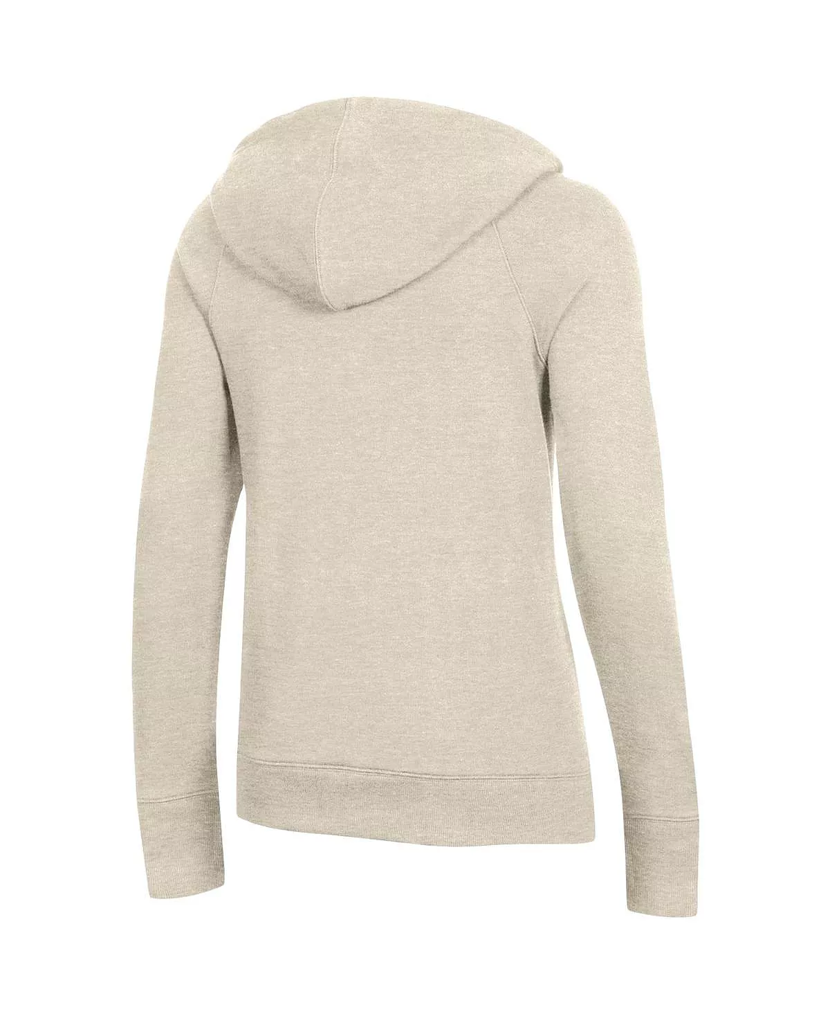 Champion Women's Heathered Oatmeal Clemson Tigers College Seal Pullover Hoodie 6 Champion Women's Heathered Oatmeal Clemson Tigers College Seal Pullover Hoodie - Image 4