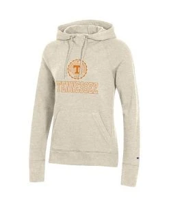 Champion Women's Heathered Oatmeal Tennessee Volunteers College Seal Pullover Hoodie -Champion Online 21865328 fpx