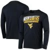 Champion Men's Navy West Virginia Mountaineers Wordmark Slash Long Sleeve T-shirt 1 Champion Men's Navy West Virginia Mountaineers Wordmark Slash Long Sleeve T-shirt -Champion Online 21866271 fpx