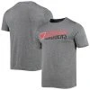 Champion Men's Gray Wisconsin Badgers Slash Stack T-shirt -Champion Online 21866511 fpx