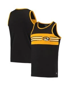 Champion Men's Black Missouri Tigers Colorblock Tank Top