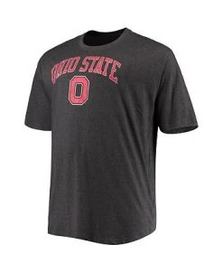 Champion Men's Heathered Charcoal Ohio State Buckeyes Big And Tall Arch Over Wordmark T-shirt 9 Champion Men's Heathered Charcoal Ohio State Buckeyes Big And Tall Arch Over Wordmark T-shirt -Champion Online 22005792 fpx